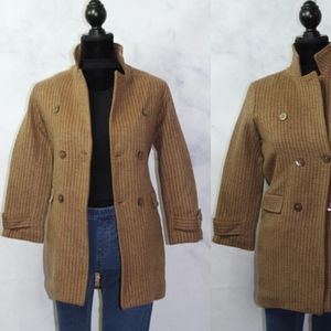 Rachel Riley Two Tone Brown Trench Coat Jacket (M)